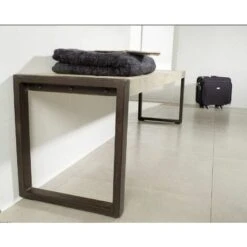 FACTORY 120 Panca In Legno Di Mango E Ferro - Stampato 140x40x45 -Vendite HOMCOM || VIDAXL || Songmics 40505567 3