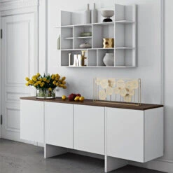 Vendite HOMCOM || VIDAXL || Songmics 5 Credenza Buffet Moderna TemaHome Con 4 Ante. Mobili