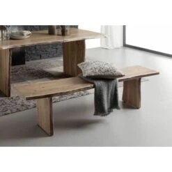 PURE ACACIA 117 Panca In Legno Di Acacia - Laccato / Natur 160x38x45 -Vendite HOMCOM || VIDAXL || Songmics 47675344 4