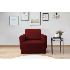 Copripoltrona Elasticizzato Rosso, 90-140 Cm -Vendite HOMCOM || VIDAXL || Songmics 48778916 2