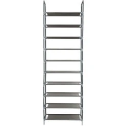 Scarpiera Per 20 Paia - Grigia 10 Scarpiera Per 20 Paia - Grigia -Vendite HOMCOM || VIDAXL || Songmics 50254165 4