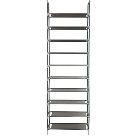 Scarpiera Per 20 Paia - Grigia 6 Scarpiera Per 20 Paia - Grigia - immagine 4