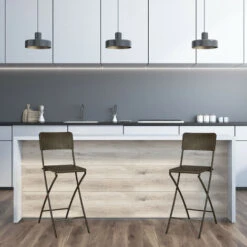 Relaxdays Sedia Da Bar Pieghevole In Set Da 2, Aspetto Rattan, Con Schienale, Sgabello Piegehevole, H: 78 Cm, Marrone -Vendite HOMCOM || VIDAXL || Songmics 51969705 2