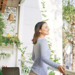 Relaxdays Sedia Da Bar Pieghevole In Set Da 2, Aspetto Rattan, Con Schienale, Sgabello Piegehevole, H: 78 Cm, Marrone -Vendite HOMCOM || VIDAXL || Songmics 51969705 5