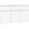 GRAZIA Credenza Moderna Linerare Soggiorno/soggiorno 3 Cassetti + 3 Ante 138x99x40 Cm Cassettiera Contemporanea Armadio Di Stoccaggio -Vendite HOMCOM || VIDAXL || Songmics 52059774 1