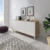 Credenza Moderna Soggiorno Alta 3 Ante Salotto DIVINE Mobile Rovere Bianco 2 Credenza Moderna Soggiorno Alta 3 Ante Salotto DIVINE Mobile Rovere Bianco -Vendite HOMCOM || VIDAXL || Songmics 52472290 1