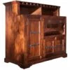 OXFORD 903 Mobile Bar In Legno Di Acacia - Laccato / Nougat 140x66x125 2 OXFORD 903 Mobile Bar In Legno Di Acacia - Laccato / Nougat 140x66x125 -Vendite HOMCOM || VIDAXL || Songmics 54689190 1