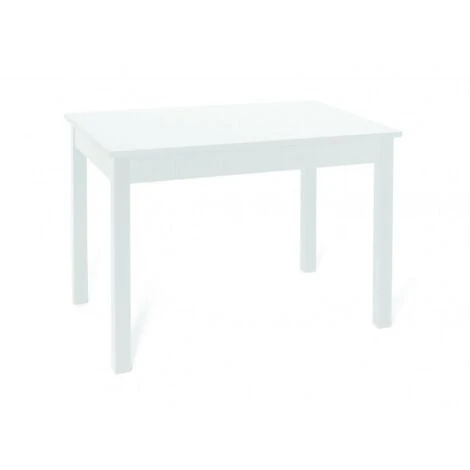 Tavolo Firenze 110x70 Cm Allungabile Bianco Frassinato Bianco 2 Tavolo Firenze 110x70 Cm Allungabile Bianco Frassinato Bianco