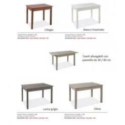 Tavolo Firenze 110x70 Cm Allungabile Bianco Frassinato Bianco 7 Tavolo Firenze 110x70 Cm Allungabile Bianco Frassinato Bianco -Vendite HOMCOM || VIDAXL || Songmics 5470395 3