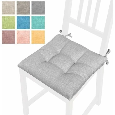 Cuscino Sedia Pastello Morbido Universale Coprisedia Cotone Imbottito 100% Made In Italy - Verde 4 Cuscino Sedia Pastello Morbido Universale Coprisedia Cotone Imbottito 100% Made In Italy - Verde - immagine 2