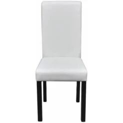 Nova Sedie Da Pranzo In Ecopelle 42x54.5x96 Cm Elegante Moderne Bianche Varie Quantità Modelli : 2 Pz -Vendite HOMCOM || VIDAXL || Songmics 56068448 3