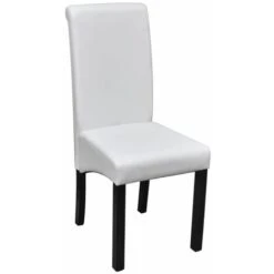 Nova Sedie Da Pranzo In Ecopelle 42x54.5x96 Cm Elegante Moderne Bianche Varie Quantità Modelli : 2 Pz -Vendite HOMCOM || VIDAXL || Songmics 56068448 4