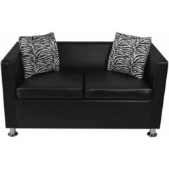 Nova Divano A 2 Posti Con Braccioli Divano Salotto In Ecopelle Elegante Vari Colori Colore : Nero 11 Nova Divano A 2 Posti Con Braccioli Divano Salotto In Ecopelle Elegante Vari Colori Colore : Nero -Vendite HOMCOM || VIDAXL || Songmics 56790052 5