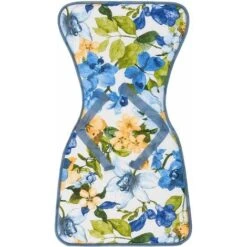 Cuscino Sedia Giardino Coprisedia Pieghevole Seduta Schienale Morbido 100% Made In Italy - Blu -Vendite HOMCOM || VIDAXL || Songmics 57239125 4