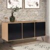 Credenza Bassa Vintage NOEMI 3 Ante In Legno Con Piedi A Forcina 2 Credenza Bassa Vintage NOEMI 3 Ante In Legno Con Piedi A Forcina -Vendite HOMCOM || VIDAXL || Songmics 57241793 1