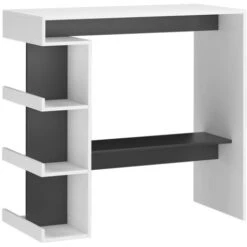 Tavolo Da Bar „Dana“ Bianco/Antracite Vicco