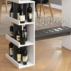 Tavolo Da Bar „Dana“ Bianco/Antracite Vicco -Vendite HOMCOM || VIDAXL || Songmics 59689619 5