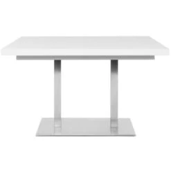 Tavolo Da Salotto 120x80 Cm Allungabile A 200 Cm Colore Bianco Opaco Bianco -Vendite HOMCOM || VIDAXL || Songmics 60094695 3