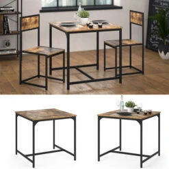 Tavolo Da Pranzo „Fyrk“ Legno Antico Vicco 8 Tavolo Da Pranzo „Fyrk“ Legno Antico Vicco -Vendite HOMCOM || VIDAXL || Songmics 60657303 2