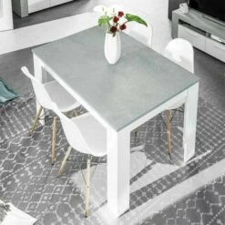 Tavolo Da Pranzo Cemento Allungabile Di 50 Cm, Tavoli Da -Vendite HOMCOM || VIDAXL || Songmics 60954509 3