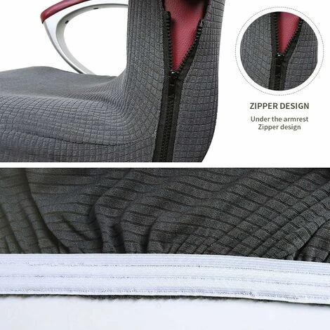 HIASDFLS Fodera Per Sedia Da Ufficio Fodera Per Sedia Da Ufficio Lavabile In Microfibra Elasticizzata Universale Fodera Per Poltrona Elasticizzata Comoda Sedia Direzionale((70-78CM)-L 6 HIASDFLS Fodera Per Sedia Da Ufficio Fodera Per Sedia Da Ufficio Lavabile In Microfibra Elasticizzata Universale Fodera Per Poltrona Elasticizzata Comoda Sedia Direzionale((70-78CM)-L - immagine 4