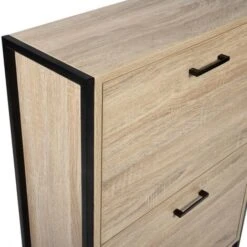 Scarpiera LUIS Due Ante Design Industriale -Vendite HOMCOM || VIDAXL || Songmics 63566177 4