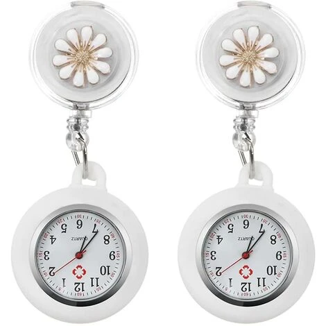 Orologio Da Infermiera Retrattile, Orologio A Clip Orologio Da Tasca Portatile Orologio Da Bavero Orologio Da Polso Con Custodia In Silicone Per Ragazze Donna Infermiera 2 Pezzi 3 Orologio Da Infermiera Retrattile, Orologio A Clip Orologio Da Tasca Portatile Orologio Da Bavero Orologio Da Polso Con Custodia In Silicone Per Ragazze Donna Infermiera 2 Pezzi