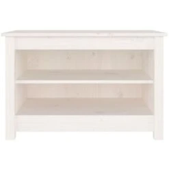 Scarpiera Bianca 70x38x45,5 Cm In Legno Massello Di Pino VidaXL -Vendite HOMCOM || VIDAXL || Songmics 65847073 4