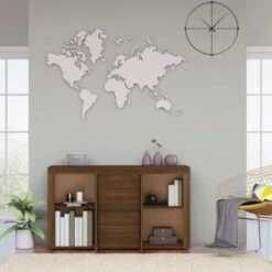 Credenza Rovere Marrone 120x36x69 Cm In Legno Multistrato VidaXL -Vendite HOMCOM || VIDAXL || Songmics 67548189 4