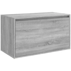 Panca Da Ingresso 80x40x45 Cm Grigio Sonoma Legno Multistrato VidaXL