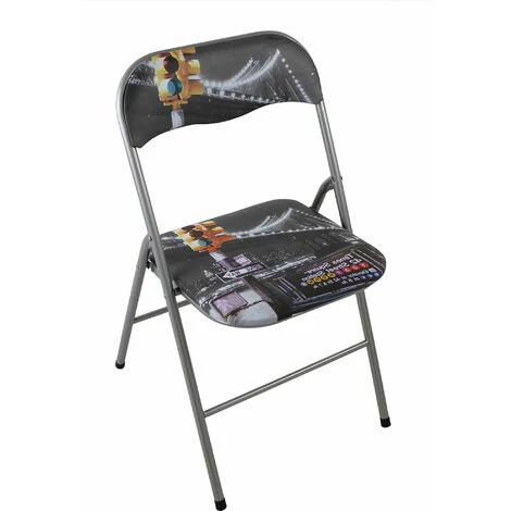 Sedia Pieghevole Slim New York Per Interno Sala Da Pranzo Salotto Cucina Ufficio 3 Sedia Pieghevole Slim New York Per Interno Sala Da Pranzo Salotto Cucina Ufficio