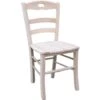 Sedia Modello Loris Con Seduta In Legno Massello Grezzo Da Verniciare -Vendite HOMCOM || VIDAXL || Songmics 6862282 1
