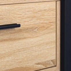 Credenza PHOENIX In Legno E Nero 11 Credenza PHOENIX In Legno E Nero -Vendite HOMCOM || VIDAXL || Songmics 68672808 5
