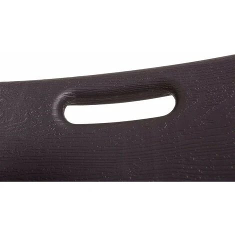 Sedia Pieghevole Stampo Legno Grigia 86x45x50cm 5 Sedia Pieghevole Stampo Legno Grigia 86x45x50cm - immagine 3