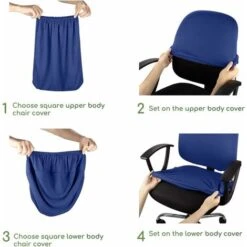 Fodere Per Sedie Da Ufficio Fodere Per Sedie Rimovibili Universal Modern Semplism Style Fodere Per Sedie Girevoli Per Sedia Da Ufficio Sedia Con Braccioli Girevoli Girevoli Per Sedia Da Ufficio (blu, 9 Fodere Per Sedie Da Ufficio Fodere Per Sedie Rimovibili Universal Modern Semplism Style Fodere Per Sedie Girevoli Per Sedia Da Ufficio Sedia Con Braccioli Girevoli Girevoli Per Sedia Da Ufficio (blu, -Vendite HOMCOM || VIDAXL || Songmics 69714935 3