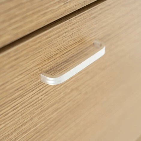 Scarpiera 3 Ante 63x115 Cm In Legno Rovere 4 Scarpiera 3 Ante 63x115 Cm In Legno Rovere - immagine 2