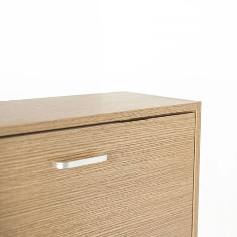 Scarpiera 3 Ante 63x115 Cm In Legno Rovere 5 Scarpiera 3 Ante 63x115 Cm In Legno Rovere - immagine 3