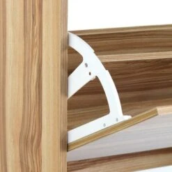 Scarpiera Da Ingresso 4 Ante Maniglie A Scomparsa 63x150 Cm Legno Naturale 10 Scarpiera Da Ingresso 4 Ante Maniglie A Scomparsa 63x150 Cm Legno Naturale -Vendite HOMCOM || VIDAXL || Songmics 71802613 4