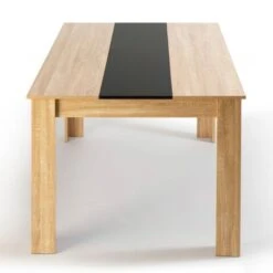 Tavolo Da Pranzo GEORGIA 6 Persone In Faggio E Nero 140 CM -Vendite HOMCOM || VIDAXL || Songmics 71919116 4