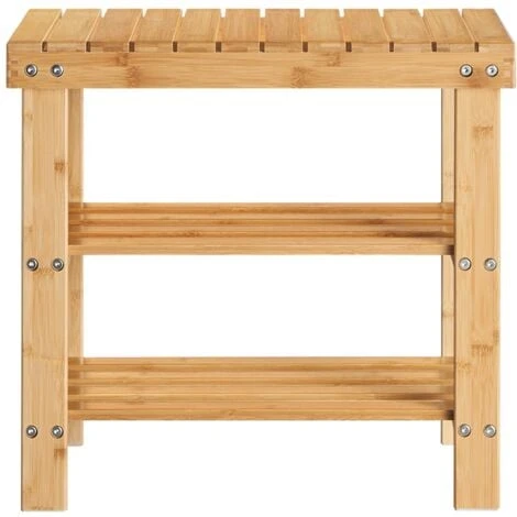 SoBuy Portascarpe, Scarpiera Da Ingresso, Bambù, ,Anti-scivolo,FSR02-K-N, IT 3 SoBuy Portascarpe, Scarpiera Da Ingresso, Bambù, ,Anti-scivolo,FSR02-K-N, IT