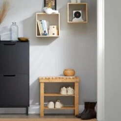 SoBuy Portascarpe, Scarpiera Da Ingresso, Bambù, ,Anti-scivolo,FSR02-K-N, IT 10 SoBuy Portascarpe, Scarpiera Da Ingresso, Bambù, ,Anti-scivolo,FSR02-K-N, IT -Vendite HOMCOM || VIDAXL || Songmics 7330522 4