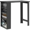 SoBuy Tavolo Alto Da Bar Moderni,Bancone Stile Bar,Tavolo Cucina Nero FWT17-SCH 2 SoBuy Tavolo Alto Da Bar Moderni,Bancone Stile Bar,Tavolo Cucina Nero FWT17-SCH -Vendite HOMCOM || VIDAXL || Songmics 7450131 1