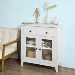 SoBuy Base Credenza,Mobile Ingresso,Armadietto Da Soggiorno,bianco, FSB05-W 10 SoBuy Base Credenza,Mobile Ingresso,Armadietto Da Soggiorno,bianco, FSB05-W -Vendite HOMCOM || VIDAXL || Songmics 7450190 4