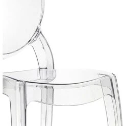 X 4 Sedia Trasparente In Policarbonato Impilabile Mod. Glass 11 X 4 Sedia Trasparente In Policarbonato Impilabile Mod. Glass -Vendite HOMCOM || VIDAXL || Songmics 74617140 5