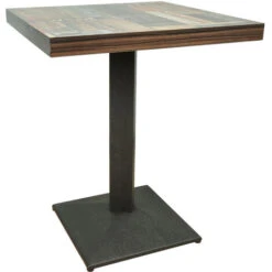 Tavolo Quadrato Con Gamba Centrale Per Bar Bistrot, Stile Di Pavimento Floreale Vintage 60 X 60 X 75cm 9 Tavolo Quadrato Con Gamba Centrale Per Bar Bistrot, Stile Di Pavimento Floreale Vintage 60 X 60 X 75cm -Vendite HOMCOM || VIDAXL || Songmics 78070124 3