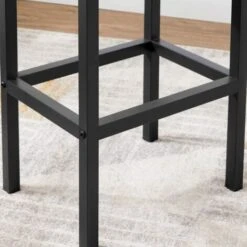 VASAGLE Set Di 2 Sgabelli Da Bar, Sedie Da Pranzo Alte, Per Cucina, Sala Da Pranzo, Soggiorno, Stile Industriale, Marrone Vintage E Nero LBC65X -Vendite HOMCOM || VIDAXL || Songmics 78990046 2