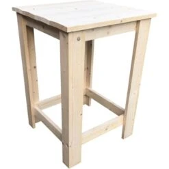 Wood4you - Tavolo Da Bar Tavolo Da Bar Finn - Nuovo Legno Per Ponteggi - 74Lx110Hx74P Cm 9 Wood4you - Tavolo Da Bar Tavolo Da Bar Finn - Nuovo Legno Per Ponteggi - 74Lx110Hx74P Cm -Vendite HOMCOM || VIDAXL || Songmics 79597460 4
