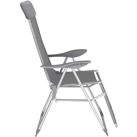 Set Di 2 Sedie Pieghevoli Jana In Alluminio Con Poggiatesta E Poggiapiedi - Sedie Da Giardino, Sedie Da Campeggio, Sedie Pieghevoli 7 Set Di 2 Sedie Pieghevoli Jana In Alluminio Con Poggiatesta E Poggiapiedi - Sedie Da Giardino, Sedie Da Campeggio, Sedie Pieghevoli - immagine 5