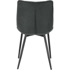 WOLTU 6x Sedie Da Pranzo Tessuto Di Leathaire Seduta E Schienale Cucina Ristorante Grigio Scuro 11 WOLTU 6x Sedie Da Pranzo Tessuto Di Leathaire Seduta E Schienale Cucina Ristorante Grigio Scuro -Vendite HOMCOM || VIDAXL || Songmics 80878809 5