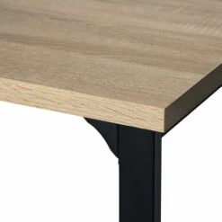 WOLTU Tavolo Bar Bancone Da Bar 3 Mensole Tavolo Da Pranzo Caffè Bistrò Cucina Colore Di Quercia -Vendite HOMCOM || VIDAXL || Songmics 80878934 5